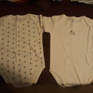 2 sailor onesies